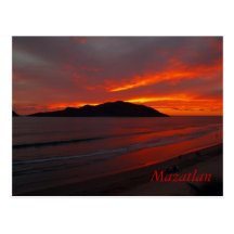 Mazatlan ......   Blazing Sunset Postcards