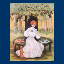 Mazawattee Tea Pug Postcard postcards