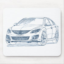 Mazda 6 2010 mousepads