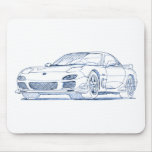 Mazda RX7 1999 Mouse Pads