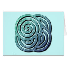 Maze Greeting Card