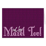 Mazel Tov Cards cards