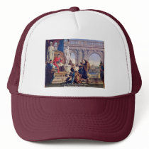 Mäzenas Represents Augustus Before The Arts Mesh Hats