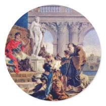 Mäzenas Represents Augustus Before The Arts Stickers