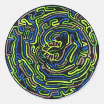 Mazeworld Designs One Products Stickers