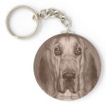 Mazy the Bloodhound by thoriinspired Key Chain