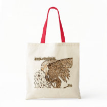 MB Steampunk Angel Tote bags