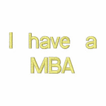 MBA Stud embroidered shirts