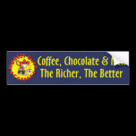 MBC Coffee, Chocolate & Men Bumper Sticker
