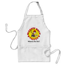 MBC Where's the Fire? Apron by MonkeyButtKing MBC Where's the Fire? Apron