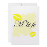 M'bi fe - Bambara - I Love You invitations