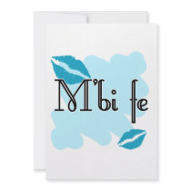 M'bi fe - Bambara - I Love You Custom Announcement