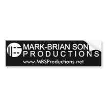 MBS Logo Bumper Sticker bumper stickers