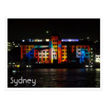 mca de Sydney brillante Postal