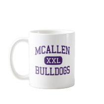 McAllen - Bulldogs - High School - McAllen Texas mugs by customteamsportswear McAllen - Bulldogs - High School - McAllen Texas mugs