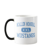 McAllen Memorial - Mustangs - High - McAllen Texas mugs by customteamsportswear McAllen Memorial - Mustangs - High - McAllen Texas mugs