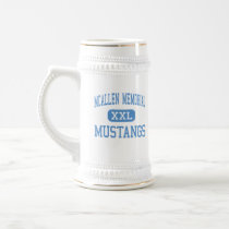 McAllen Memorial - Mustangs - High - McAllen Texas mugs by customteamsportswear McAllen Memorial - Mustangs - High - McAllen Texas mugs