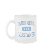 McAllen Memorial - Mustangs - High - McAllen Texas mugs by customteamsportswear McAllen Memorial - Mustangs - High - McAllen Texas mugs