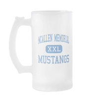 McAllen Memorial - Mustangs - High - McAllen Texas mugs by customteamsportswear McAllen Memorial - Mustangs - High - McAllen Texas mugs
