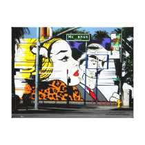 McAnus Street canvas prints