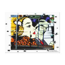 McAnus Street canvas prints