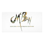 McBain Ocean Designs Green Cammo Photo Greeting Card