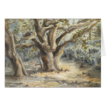 McBean Parkway Oak Card by Denise_R_Brown McBean Parkway Oak Card