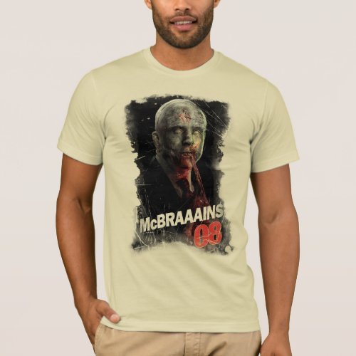 McBrains 08 Campaign T-Shirt shirt
