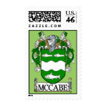 McCabe Coat of Arms Postage Stamps