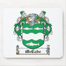 McCabe Family Crest Mouse Mats