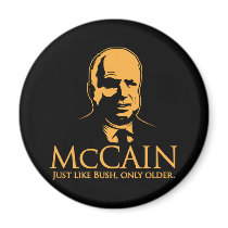 mccain2 refrigerator magnet