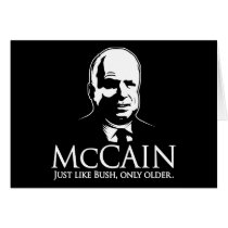 mccain3 greeting cards