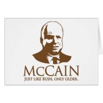 mccain4 greeting cards