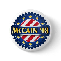 McCain '08 Button
