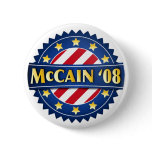 McCain '08 Button