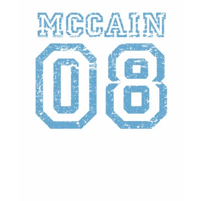 McCain 08 distressed T-shirt by mccainshirts