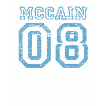 McCain 08 distressed T-shirt by mccainshirts McCain 08 distressed T-shirt
