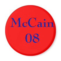 McCain 08 magnets by kenziekoo08 McCain 08 magnets