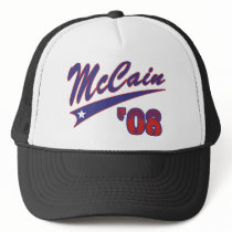 McCain 08 Swoosh hats