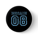 MCCAIN 08 T-SHIRT buttons by Politicaltshirts MCCAIN 08 T-SHIRT buttons