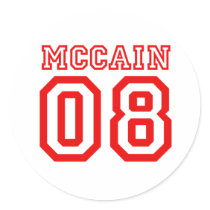 MCCAIN 08 T-SHIRT stickers
