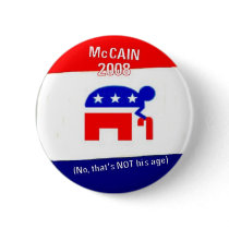 McCain 2008 Button