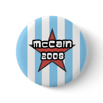 mccain 2008 button buttons