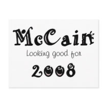 McCain 2008 Postcard by WakadyWak McCain 2008 Postcard