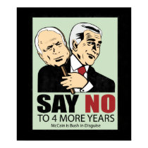 McCain and Bush. Disguise posters by jamierushad McCain and Bush. Disguise posters