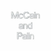 McCain and Palin embroidered shirts by moosfrogs McCain and Palin embroidered shirts