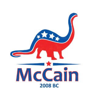 McCain, Brontosaurus button