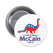 McCain, Brontosaurus Buttons