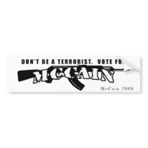 mccain bumper sticker bumper stickers by GSXR916 mccain bumper sticker bumper stickers