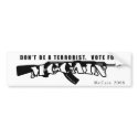 mccain bumper sticker bumper stickers